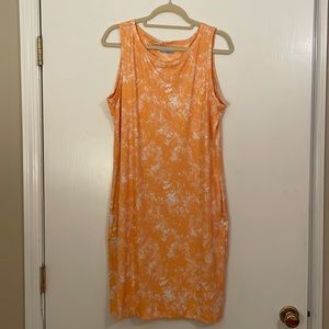 Columbia Freezer Tank Splatter Print Dress